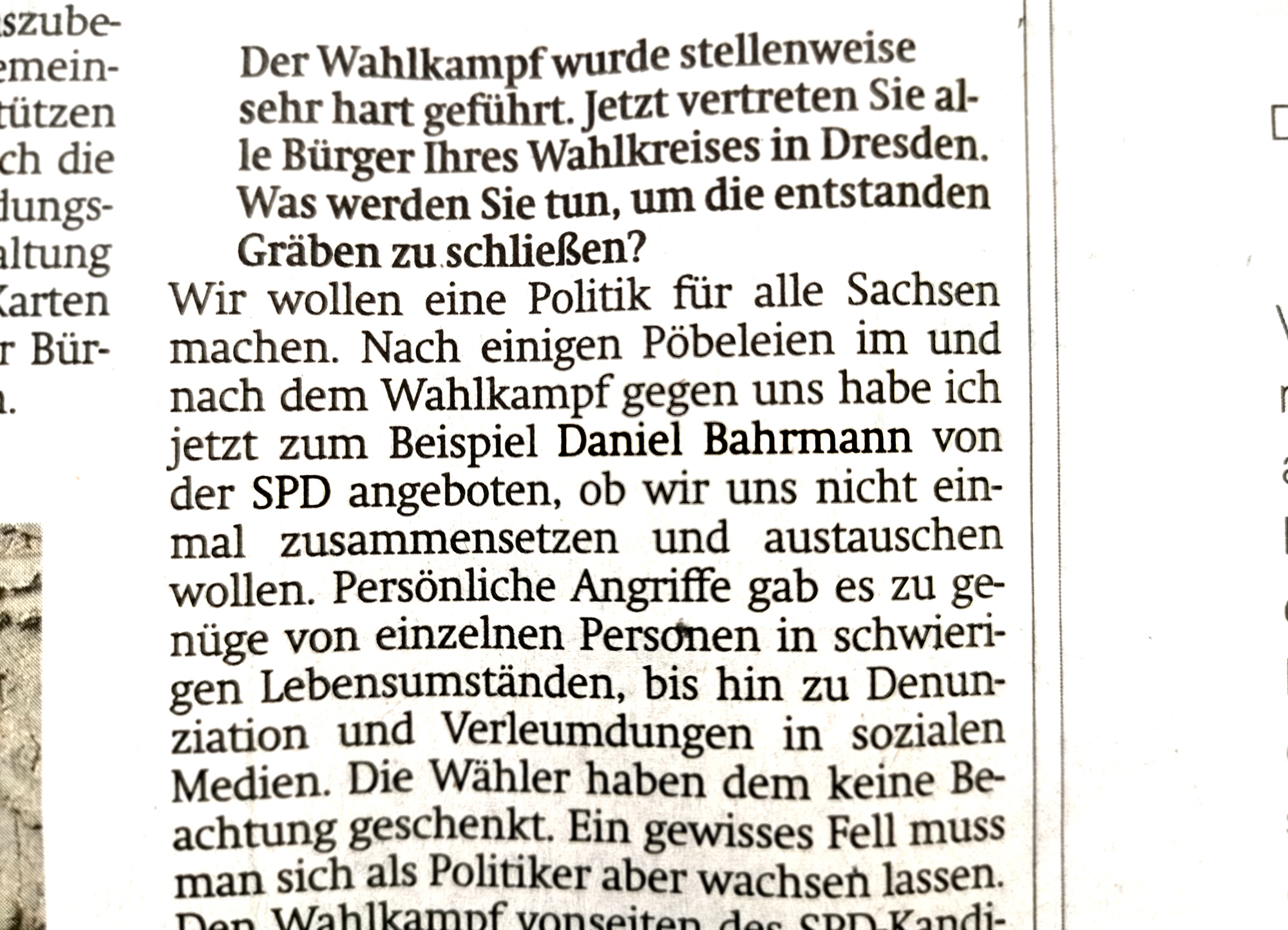 Lugenpresse Afd In Meissen Daniel Bahrmann