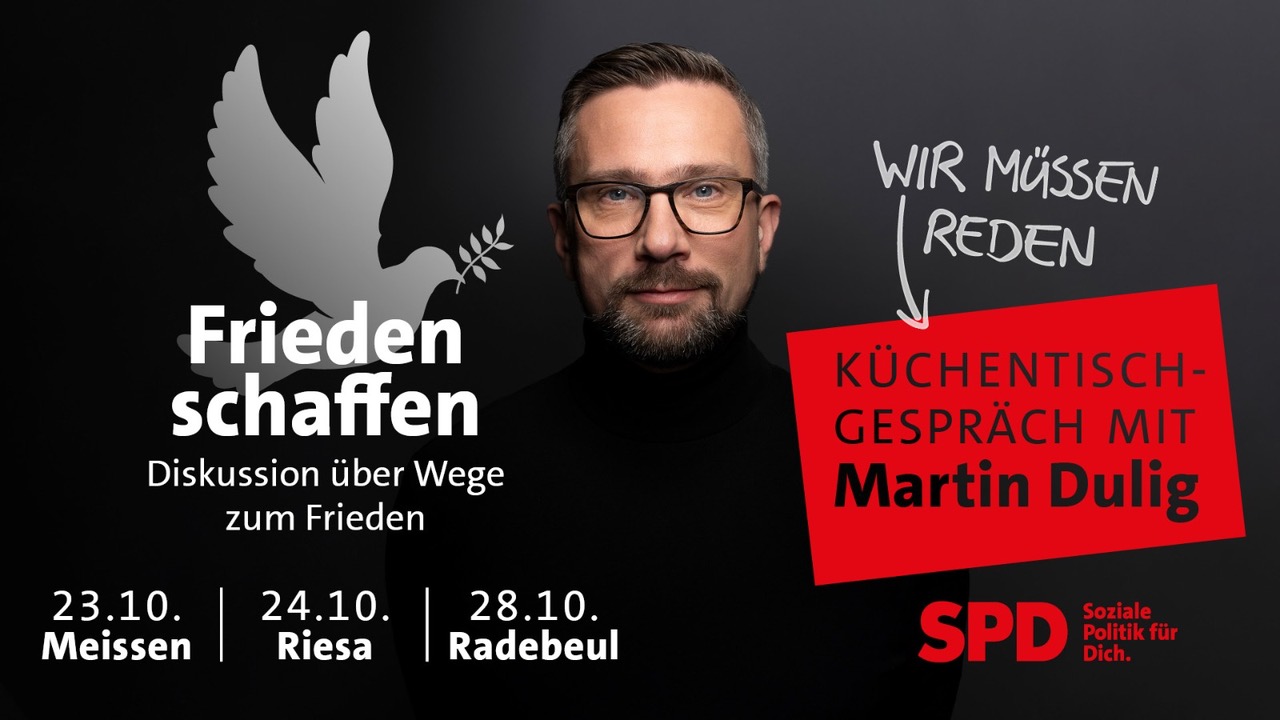 Küchentischgespräch mit Martin Dulig