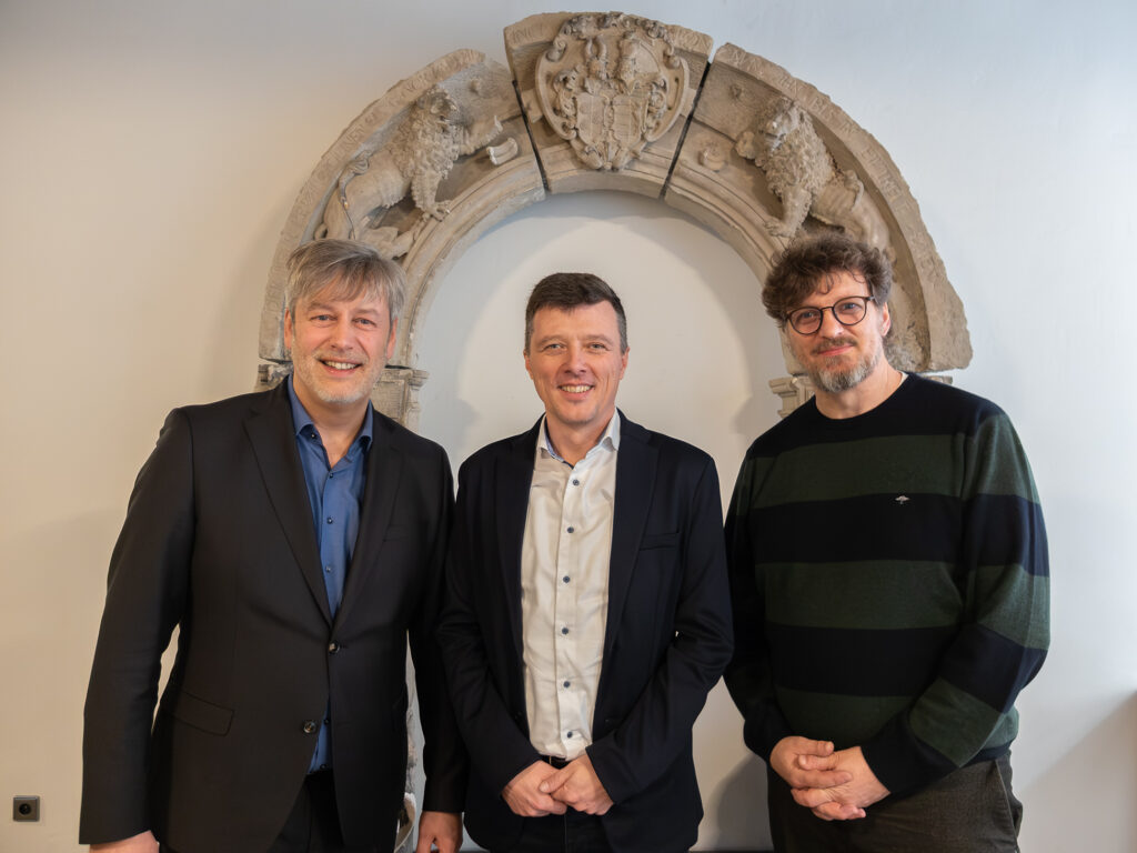 Besuch aus Dresden im Meißner Rathaus